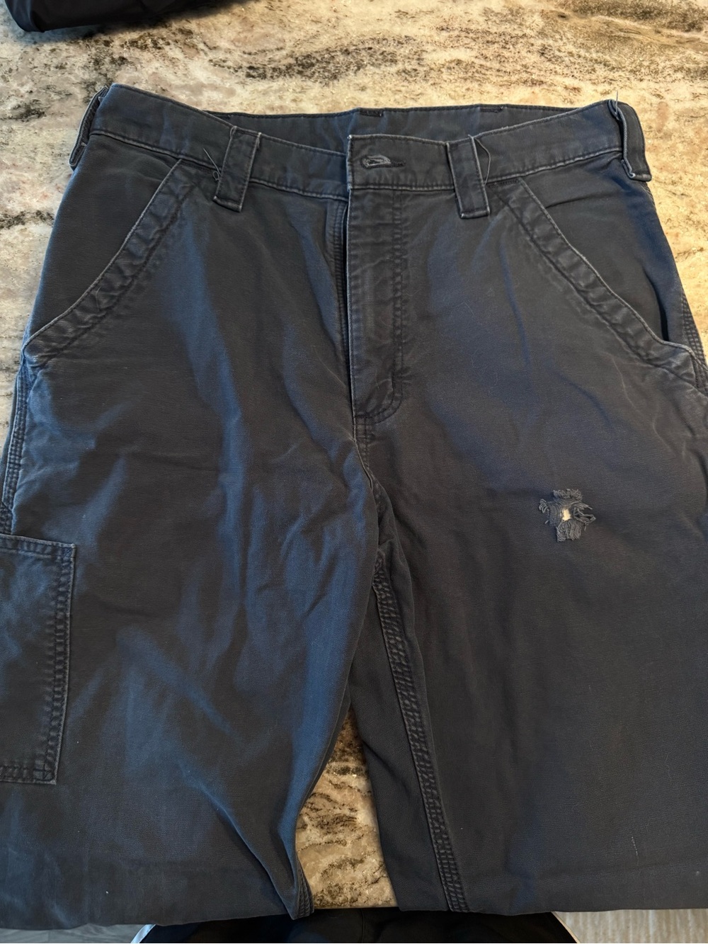Carhartt Navy Cargo Work Pants